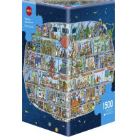 HEYE Puzzle Vesmírná loď 1500 dílků