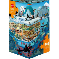 HEYE Puzzle Zábava v ponorce 1500 dílků