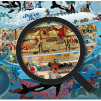 HEYE Puzzle Zábava v ponorce 1500 dílků