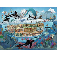 HEYE Puzzle Zábava v ponorce 1500 dílků