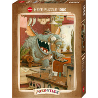 HEYE Puzzle Zozoville: Praní prádla 1000 dílků