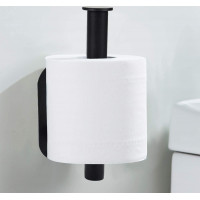 Držák na toaletní papír DERES - černý