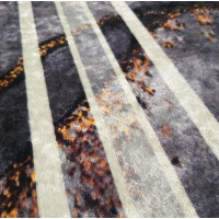 Kusový koberec HONOR Rock - tmavě šedý