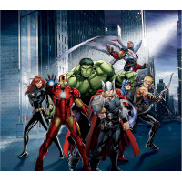 Dětský závěs MARVEL - Avengers - 180x160 cm