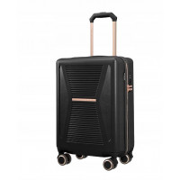 Moderní cestovní kufry MALIBU - černé