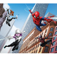 Dětský závěs MARVEL - Spider-man - 180x160 cm