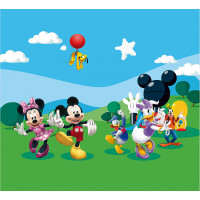 Dětský závěs DISNEY - Mickeyho klubík - 180x160 cm