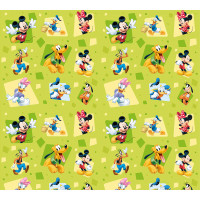 Dětský závěs DISNEY - Mickey s kamarády - 180x160 cm