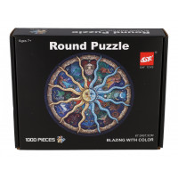 Kulaté puzzle Znamení zvěrokruhu 1000 dílků