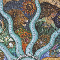 Kulaté puzzle Znamení zvěrokruhu 1000 dílků