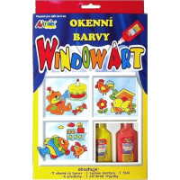 Okenní slupovací barvy 6x20ml