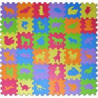 Pěnové puzzle Zvířátka (14,5x14,5)