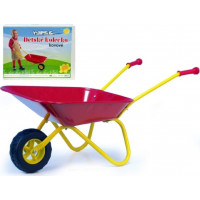 Plechové kolečko Yupee červené