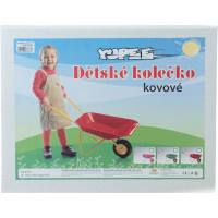 Plechové kolečko Yupee červené