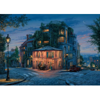ART PUZZLE Puzzle La Maison Rose - Růžový dům 1000 dílků