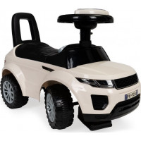 ECOTOYS Odrážedlo Auto s melodiemi bílé