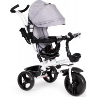 ECOTOYS Tříkolka,Sportovní kočárek - šedá