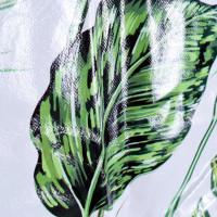 Textilní botník MONA - zelenobílý
