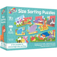 GALT Baby puzzle Kdo je větší a kdo menší 6x3 dílky
