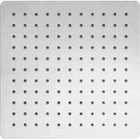 Sprchová dešťová hlavice SLIM UNI S - hranatá - 30x30 cm