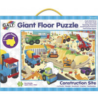 GALT Obří podlahové puzzle Staveniště 30 dílků