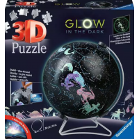 RAVENSBURGER Svítící puzzleball Hvězdný globus 190 dílků