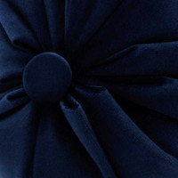 Dekorační polštář SERENITY VELVET 40x20 cm - tmavě modrý