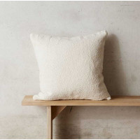 Povlak na polštář JESS 45x45 cm - ZEN - bouclé - krémový