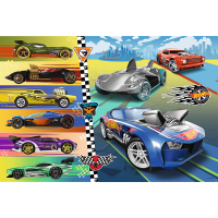 TREFL Puzzle Autíčka Hot Wheels MAXI 24 dílků