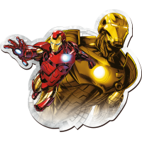 TREFL Wood Craft Origin puzzle Odvážný Iron Man 160 dílků