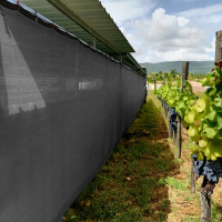 Clona na plot - 144x500 cm - šedá