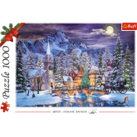 TREFL Puzzle Vánoční atmosféra 1000 dílků