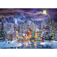 TREFL Puzzle Vánoční atmosféra 1000 dílků