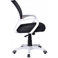 Kancelářská židle FB-BIANCO - černobílá