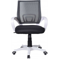 Kancelářská židle FB-BIANCO - černobílá