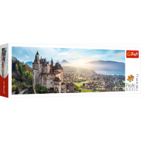 TREFL Panoramatické puzzle Hrad Menthon, Francie 1000 dílků