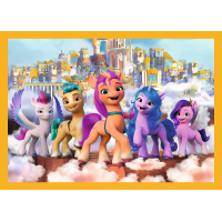 TREFL Puzzle My Little Pony: Seznamte se s poníky 4v1 (35,48,54,70 dílků)