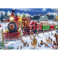 TREFL Puzzle UFT Christmas Time: Santův Express 1000 dílků