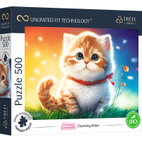 TREFL Puzzle UFT Cuteness Overload: Kouzelné kotě 500 dílků