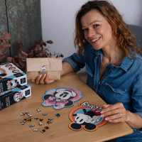 TREFL Wood Craft Origin puzzle Mickey Mouse Retro 160 dílků