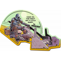 TREFL Wood Craft Origin puzzle The Mandalorian: Setkání 160 dílků