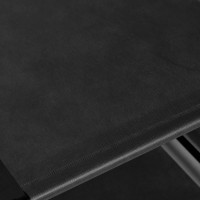 Černá textilní skříň s policemi OLENA