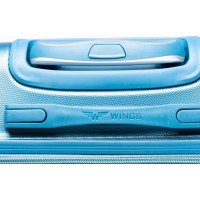 Moderní cestovní kufry GANS - set XS+S+M+L - modré