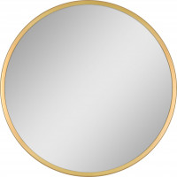 Zrcadlo 80 cm bez osvětlení HALLE GOLD