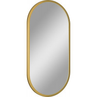 Zrcadlo 50x100 cm bez osvětlení LEBUS GOLD