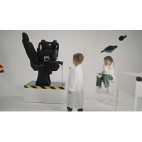 LIONELO Autosedačka Antoon Plus Isofix 0-18 kg Black Onyx