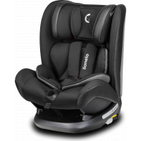 LIONELO Autosedačka Oliver Isofix 9-36 kg Black