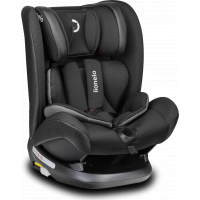 LIONELO Autosedačka Oliver Isofix 9-36 kg Black