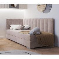 Čalouněná postel COIMBRA III - 200x90 cm - růžová