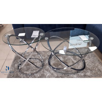 Konferenční stolek EOS B - sklo/chróm